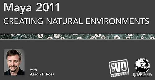 دانلود مجموعه آموزشی Lynda.com Maya 2011 - Creating Natural Environments