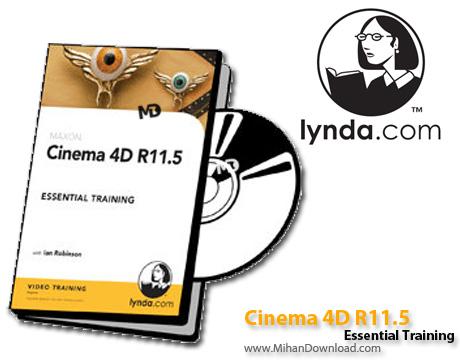 دانلود فیلم آموزشی کار با نرم افزار Lynda.com Cinema 4D R11.5 Essential Training