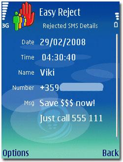 نرم افزار WebGate Easy Reject v1.05.152 - رد تماس و اس ام اس