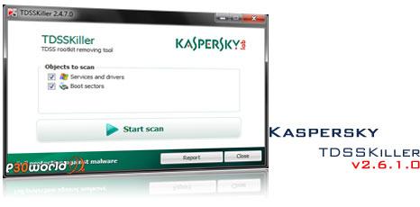 دانلود Kaspersky TDSSKiller v2.6.1.0 نرم افزار حذف انواع نرم افزار های مخرب