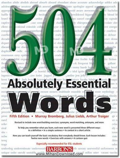 دانلود کتاب ضروری ترین لغات زبان انگلیسی 504 Absolutely Essential Words