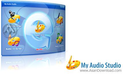 ویرایش و تبدیل فایل های صوتی با My Audio Studio v2.0.0.1