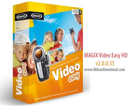 دانلود نرم افزار ادیت فیلم MAGIX Video Easy HD v2.0.0.35