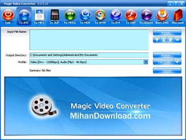 نرم افزار Magic Video Converter 8.0.1.18