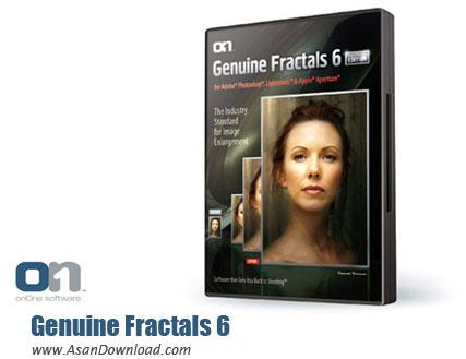 پلاگین فتوشاپ برای تغییر اندازه تصاویر Onone Genuine Fractals Professional v6.05