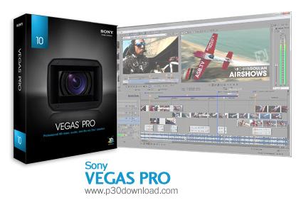 ویرایش فایل های ویدئویی توسط SONY Vegas Pro 10.0a Build 387