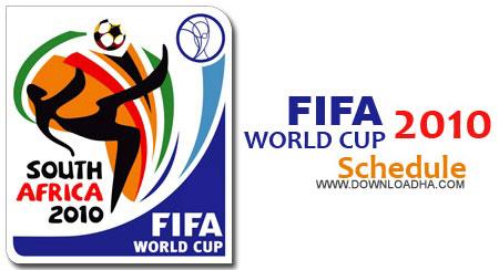 نرم افزار جدول زمانبندی کامل مسابقات جام جهانی ۲۰۱۰ با فرمت جاوا برای موبایل