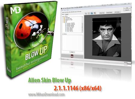 دانلود پلاگین فتوشاپ Alien Skin Blow Up 2.1.1.1146 x86/x64