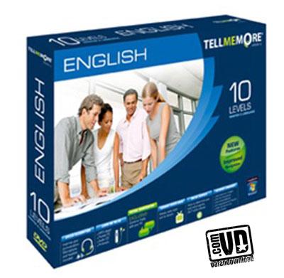 دانلود برترین نرم افزار آموزش زبان انگلیسی Tell Me More V10 English 10 Levels DVD