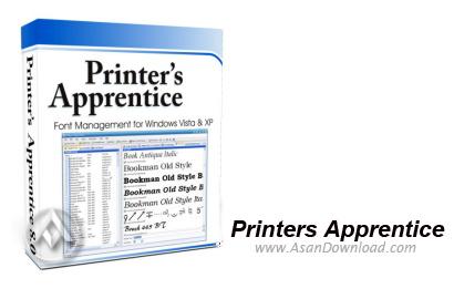 مدیریت کامل فونت های سیستم با Printers Apprentice v8.1.20.1