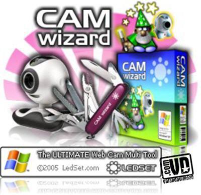 تبدیل وبکم به دوربین مدار بسته با Ledset Software Cam Wizard v9.02