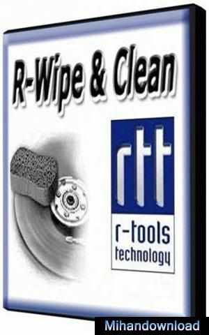 نرم افزار پاک سازی کامل و بدون بازگشت رد پا های شما R-Wipe & Clean 8.7
