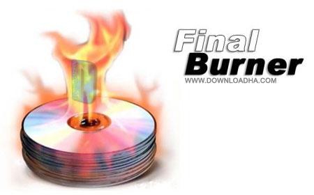 رایت انواع دیسک های DVD/CD با FinalBurner 2.16.0.177