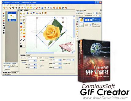 ساخت تصاوير متحرك جذاب GIF با EximiousSoft GIF Creator v5.80