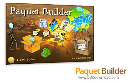 ساخت فایل های آرشیوی و فشرده سازی فایل ها با G.D.G. Paquet Builder 2.9.6 Commercial Edition