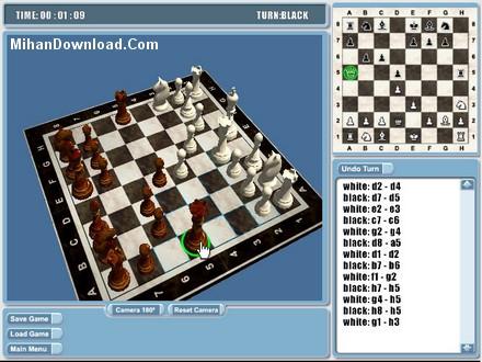 بازي شطرنج سه بعدي كامپيوترReal Chess