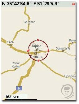 نقشه های GPS سازگار با نرم افزار TrekBuddy