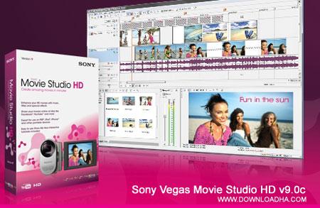 حرفه ای ترین استودیو دیجیتال HD به نام Sony Vegas Movie Studio HD v9.0c