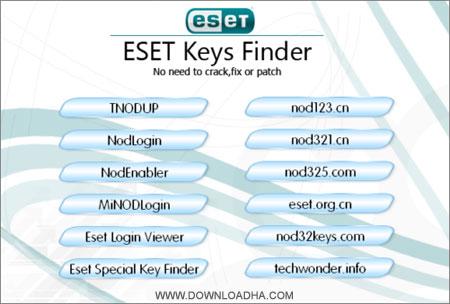 آپدیت خودکار Nod32 توسط ESET Nod32 Keys Finder V7 AIO