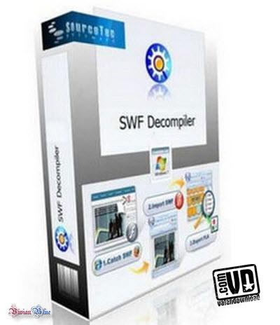 ذخیره سازی و دانلود فایل های فلش با Sothink SWF Decompiler v6.0 (portable)