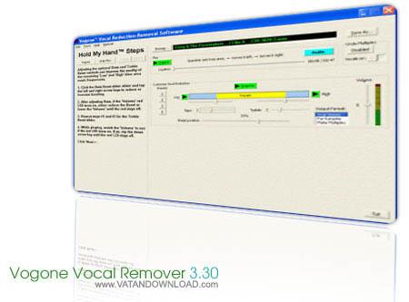 برداشتن صدای خواننده از روی آهنگ با استفاده از Vogone Vocal Remover 3.30