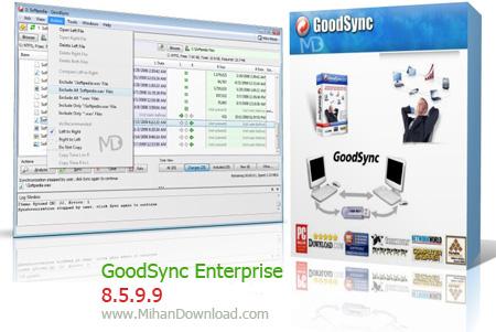 دانلود نرم افزار بک آپ گیری و بهنگام سازی Goodsync Enterprise 8.5.9.9