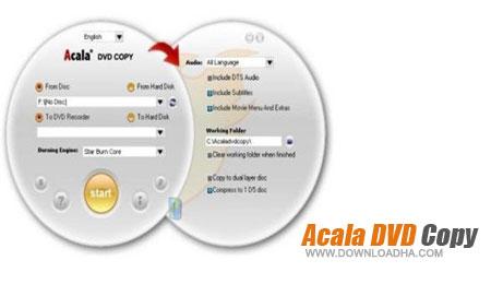 کپی راحت و آسان DVD ها با Acala DVD Copy 3.3.6