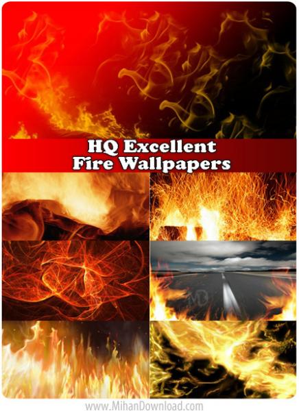 تصاویر آتشین بسیار زیبا و گرافیکی HQ Excellent Fire Wallpapers