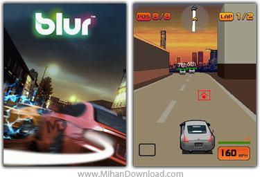 بازی ماشین فوق العاده زیبا برای موبایل Blur Mobile Java Game