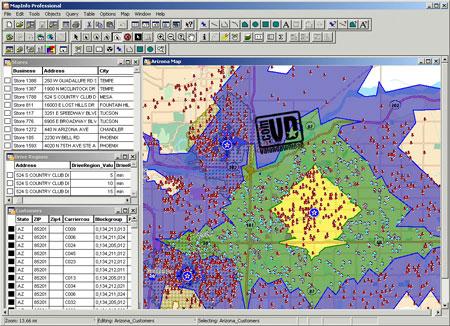 نرم افزارهای سیستم اطلاعات جغرافیایی با MapInfo Professional v10.5.0.19