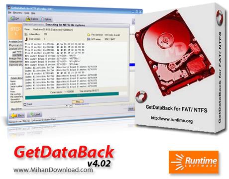 دانلود نرم افزار بازیابی اطلاعات GetDataBack v4.02 Portable