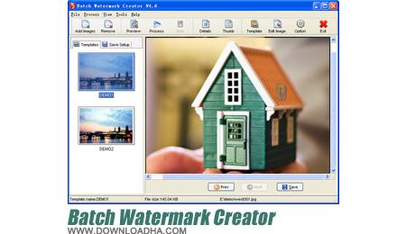 قرار دادن متن همزمان روی عکس ها با Batch Watermark Creator 7.0.3