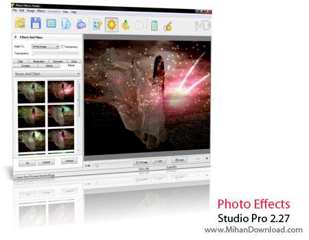 نرم افزار معروف افکت گذاری بر روی عکس Photo Effects Studio Pro v2.55