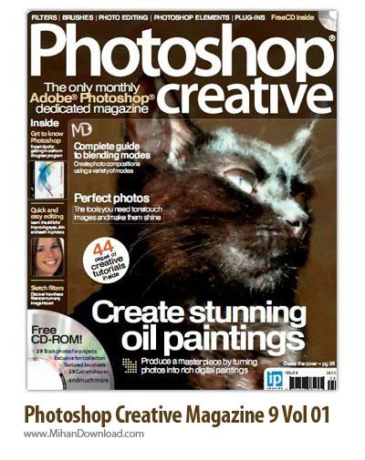 دانلود مجله آموزش فتوشاپ Photoshop Creative Magazine 9 - Vol 01