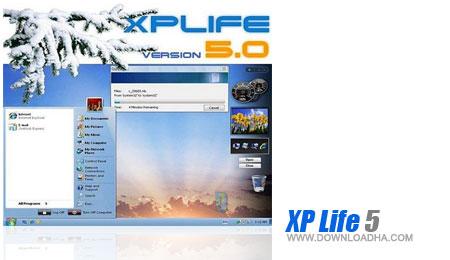 تغییر شکل حرفه ای ویندوز با XPLife 5.0