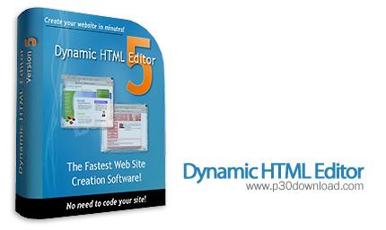 ساخت وب سایت توسط Dynamic HTML Editor 5.6.3 Multilingual