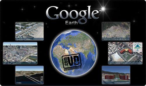 مشاهده زمین و سیاره ها از ماهواره گوگل با Google Earth Plus 6.0.0.1735 Beta