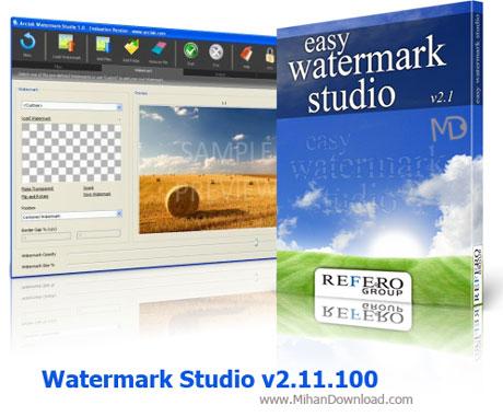 دانلود نرم افزار قرار دادن متن بر روی چندین عکس Watermark Studio v2.11.100