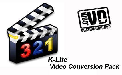 ویرایش فیلم ها با نرم افزار K-Lite Video Conversion Pack