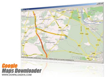 دریافت نقشه های گوگل با Google Maps Downloader v6.23