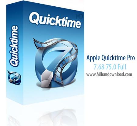 دانلود نرم افزار پلیر Apple Quicktime Pro 7.68.75.0 Full