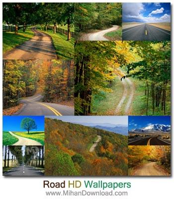 تصاویر پس زمینه بسیار زیبا از جاده ها Road HD Wallpapers