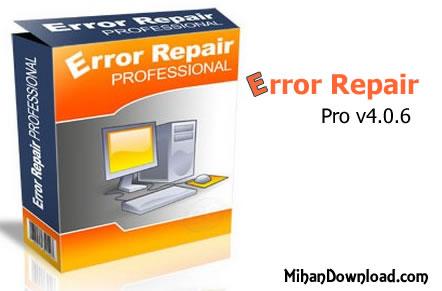 نرم افزار از بین بردن پیغام هاي خطا ویندوز با Error Repair Pro v4.0.6