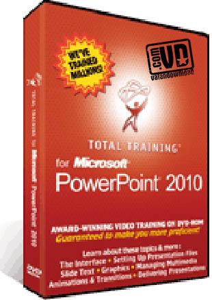 دانلود مجموعه آموزشی پاورپوینت : Total Training for Microsoft PowerPoint 2010