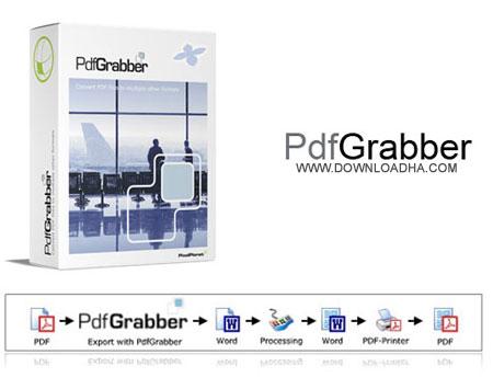 تبدیل فرمت PDF به سایر فرمتها با پشتیبانی از زبان فارسی PdfGrabber 5.0.0.10 Pro