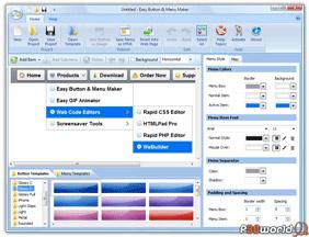 Blumentals Easy Button and Menu Maker Pro v2.0.1.11 - ساخت دکمه ها و منو برای وب سایت های شما