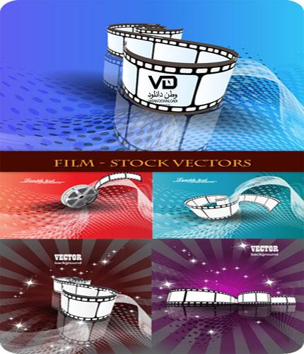 دانلود وکتورهای Stock Film با لینک مستقیم