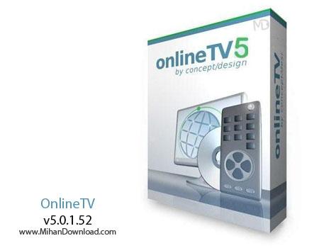 نرم افزار تلویزیون و رادیو آنلاین با امکانات فوق العاده عالی OnlineTV 5.0.1.52