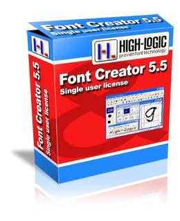 نرم افزار ساخت فونت براي ويندوزFont Creator 5.5