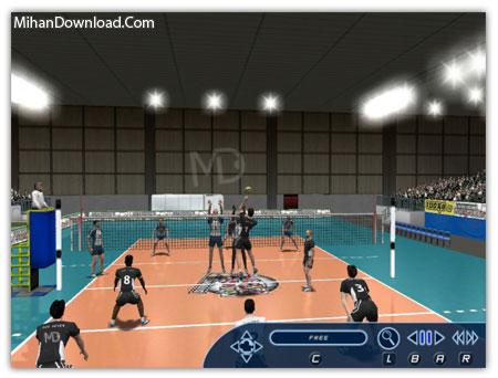 دانلود بازی کامپیوتری ورزشی والیبال جهانی Volleyball 2009 v1.0.0.2 PC Game